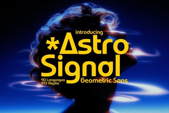 Astro Signal Font for Web Design