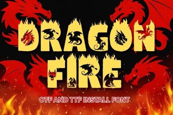 Btzdragonfire: Bold Typography for Impact
