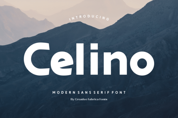 Celino: A Modern Sans Serif for Branding