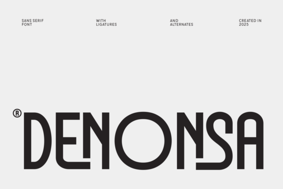 Denonsa: A Font for Modern Campaigns
