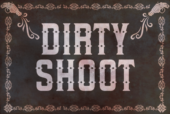 Dirty Shoot Font for Bold Branding