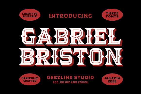 Gabriel Briston Font for Business