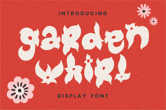 Garden Whirl: A Creative Font for Campaigns