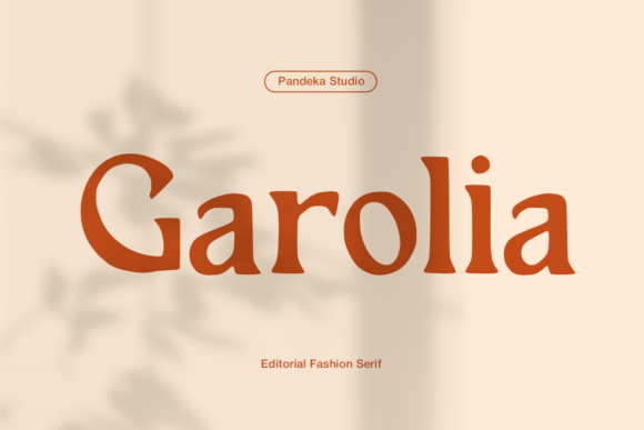 Garolia Font for Creative Projects
