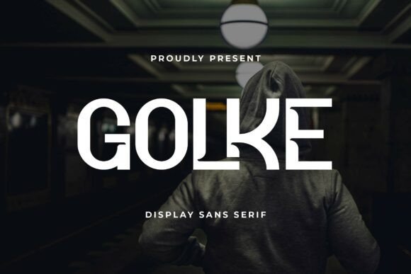Golke: A Bold Sans Serif for Editorial Design