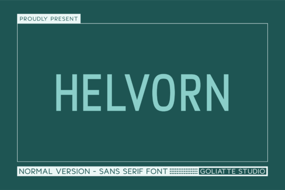 Helvorn: A Font That Elevates Your Brand
