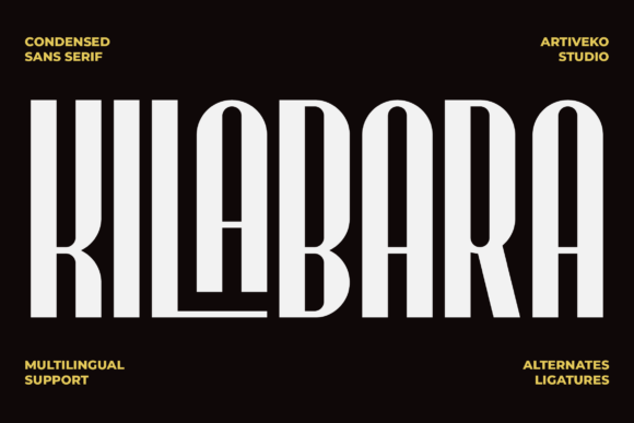 Kalibara: A Modern Sans Serif for Clean Design