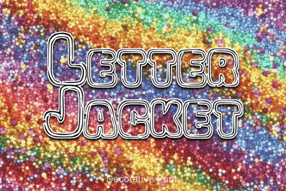 Letter Jacket: A Playful Font for Digital Marketing