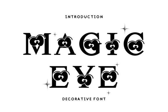 Magic Eye Font for Web Design