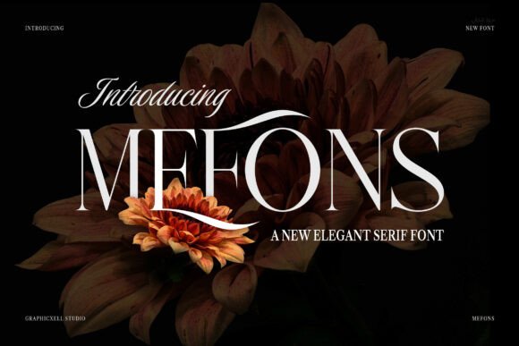 Mefons: A Serif Font for Real-World Design