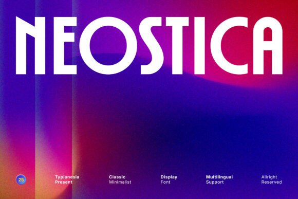 Neostica: A Bold Font for Impactful Campaigns