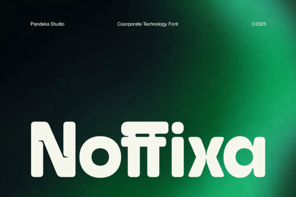 Noffixa: A Modern Font for Business Branding