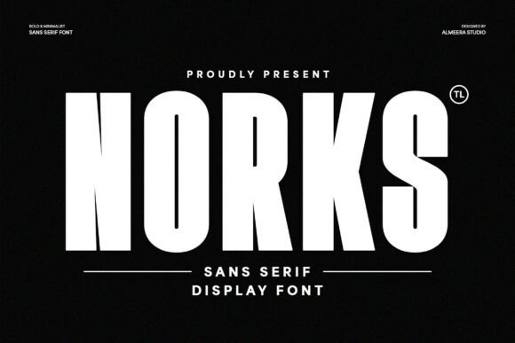 Norks: A Bold Sans Serif Font for Crafters