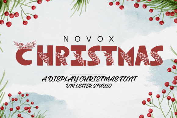 Novox Christmas: Festive Font for Business