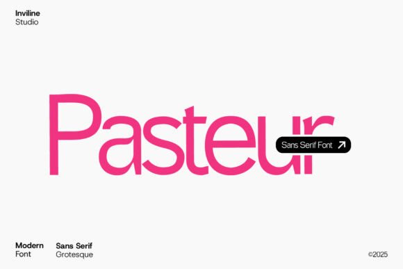 Pasteur Font: Modern Sans Serif for Craft Projects