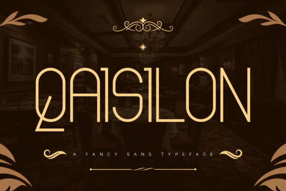 Qaisilon: A Luxurious Sans Serif for Crafters