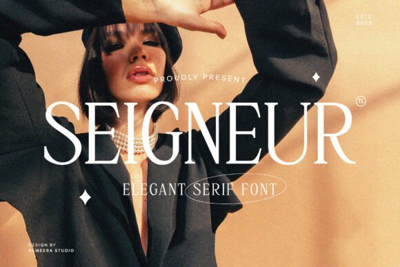 Seigneur: A Serif Font for Elegant Web Design