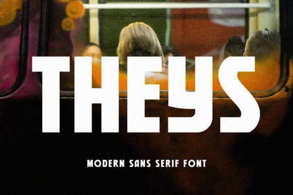 Theys: A Font for Clear Communication