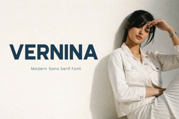 Vernina: A Premium Sans Serif for Modern Campaigns
