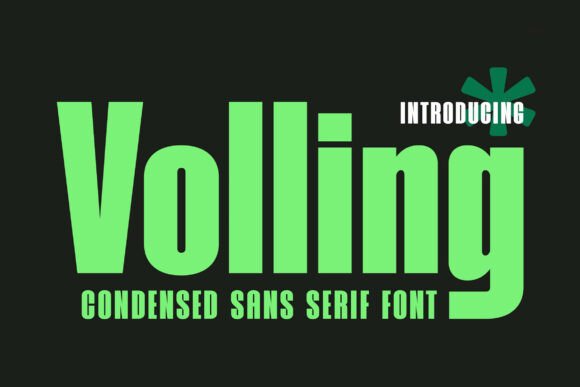 Volling: A Font for Business Clarity