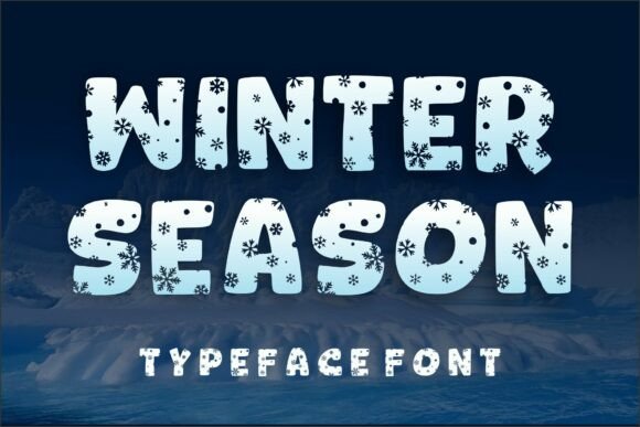 Winterseason Regular: A Festive Font for Creative Projects